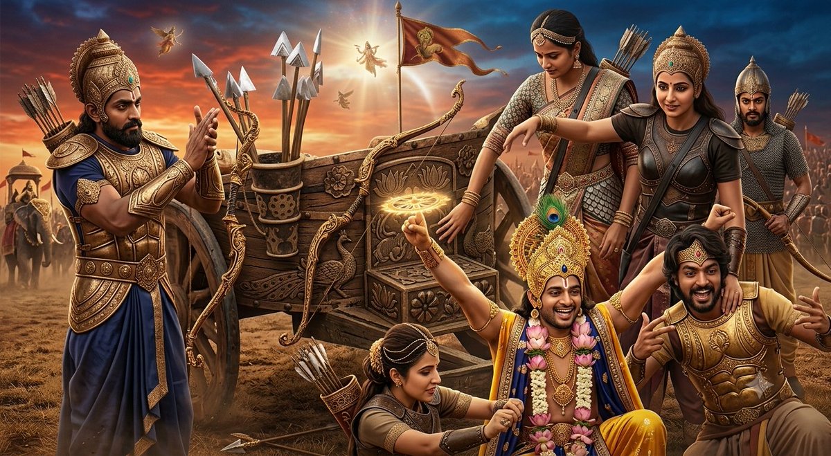 NidhiPrabhas's tweet photo. Rathasaaradhi @RohitNaiduPatnm

#ROHIT &amp; Team 🔥🔥💎💎🏹

#RedTeam 🔥💥🎆 https://t.co/LQFPb0agZC