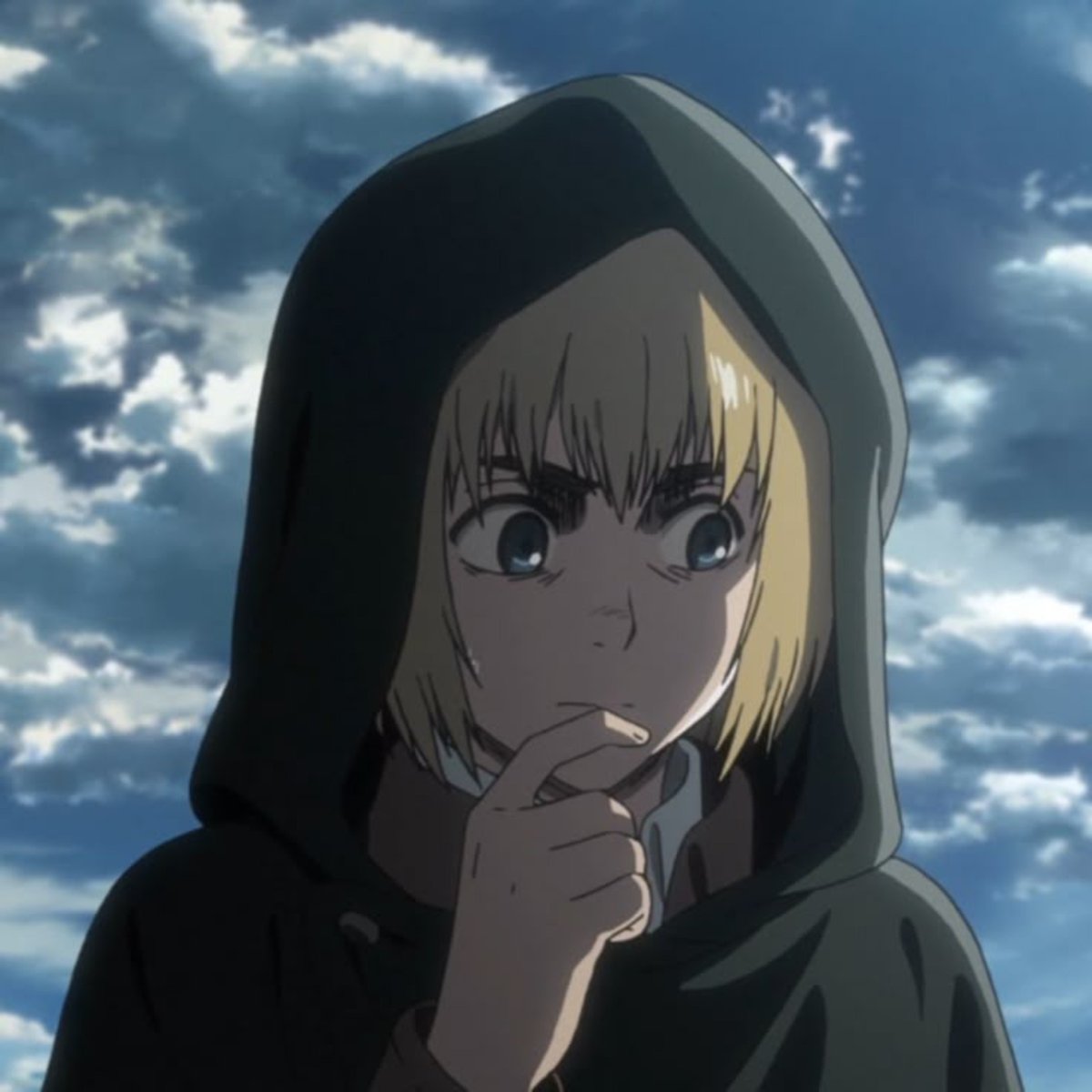 ridereiner's tweet photo. armin dry and chapped lips headcannon cuz he loves to pick on them when he's nervous or thinking https://t.co/DSgYIA5LQo