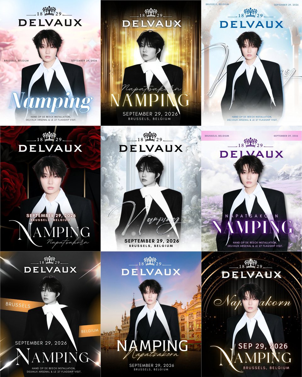 jylenjne's tweet photo. ARTWORK Delvaux สามารถโหลดนำไปใช้ได้เลยนะคะ คืนนี้จะอัพลงเรื่อย ๆ และจะเพิ่ม Folder Schiapraelli, BOF500 เพิ่มเติมค่ะ

🔗 https://t.co/rF3pvdEmsi

จิ้มลิ้งค์โหลดได้เลยครับ

#KengHarit #nampingster
#Schiaparelli #Delvaux 
#KengNamping
#OhOhGalleryForKNP https://t.co/Vcx14GeIwm