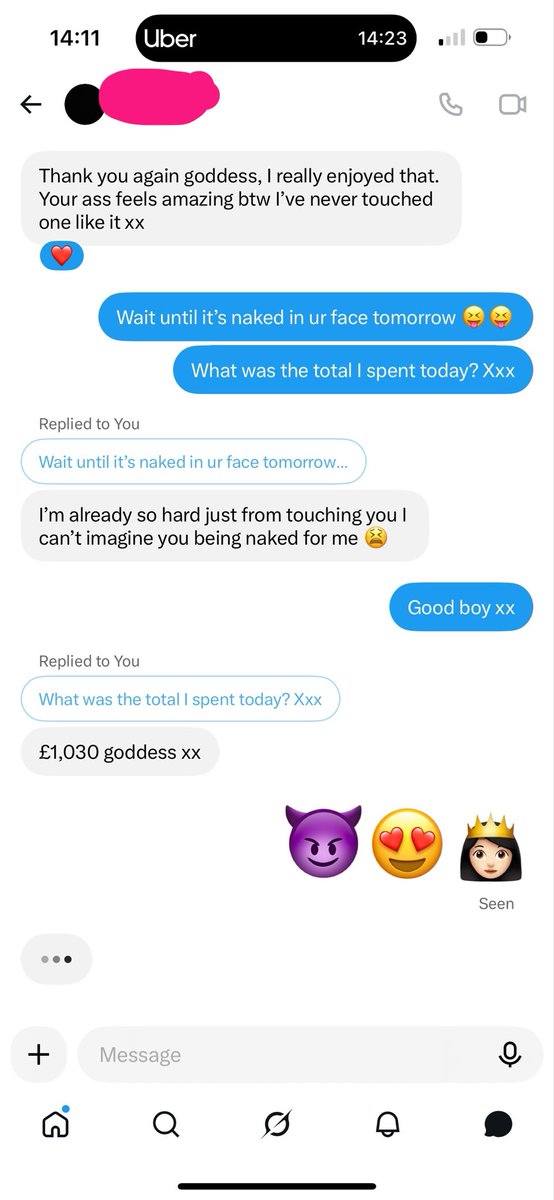 missgi_x's tweet photo. Just what I deserve, I have had a good day today! 

😈🛍️

#findom #ukbrat #paypigs https://t.co/2k3rZZz2dA