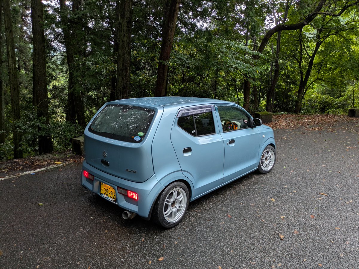 mimorin_sports's tweet photo. あくまで参考程度に知りたい🐱

HA36S  FF 5MT
LINEUP書換ECUレギュラー仕様
RG新品車高調、
R's新品リアキャンバーシム
EXEDYクラッチ、絹軽量フラホ交換後3000km
運転席BRIX、助手席36ﾜｰｸｽレカロ
社外マフラー
カロ1din＋Fスピーカー

ﾌﾙﾉｰﾏﾙから仕上げたオタク車両
いくらくらいが相場？ https://t.co/zm7ipirguk