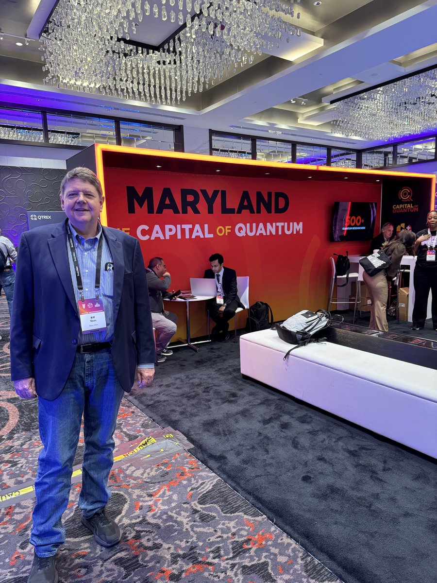 BillJVass's tweet photo. Key takeaways from #QWC2026: quantum is getting smaller, cheaper, and more power efficient. I’m encouraged by the progress in error correction, compact systems, and near-term neutral-atom machines. And my favorite swag? Tweezers. #IYKYK https://t.co/P38Q7sa9Tm