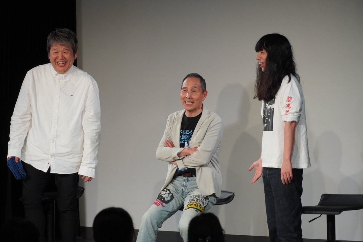 DotonboriT's tweet photo. 『ワルガキ ～タンクと友保とちょいワルおやじ～』ご来場、ご視聴いただきありがとうございました🙇‍♂️✨

里見まさと師匠と師弟関係のタンクさんとまさと師匠と親交深い友保さんのトークライブで3人の仲良し話や、まさと師匠の高校野球の話⚾️
配信がないからできる話が満載でした…🤫✨

またの開催をお楽しみに💁‍♂️✨