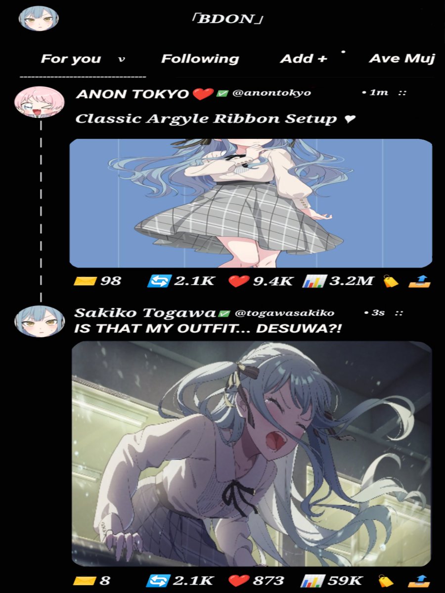 sunaho1014137's tweet photo. Turning my own comment into a meme
#BanGDream #OurNotes #OurNotesStageCall https://t.co/y1BqJOc6FQ