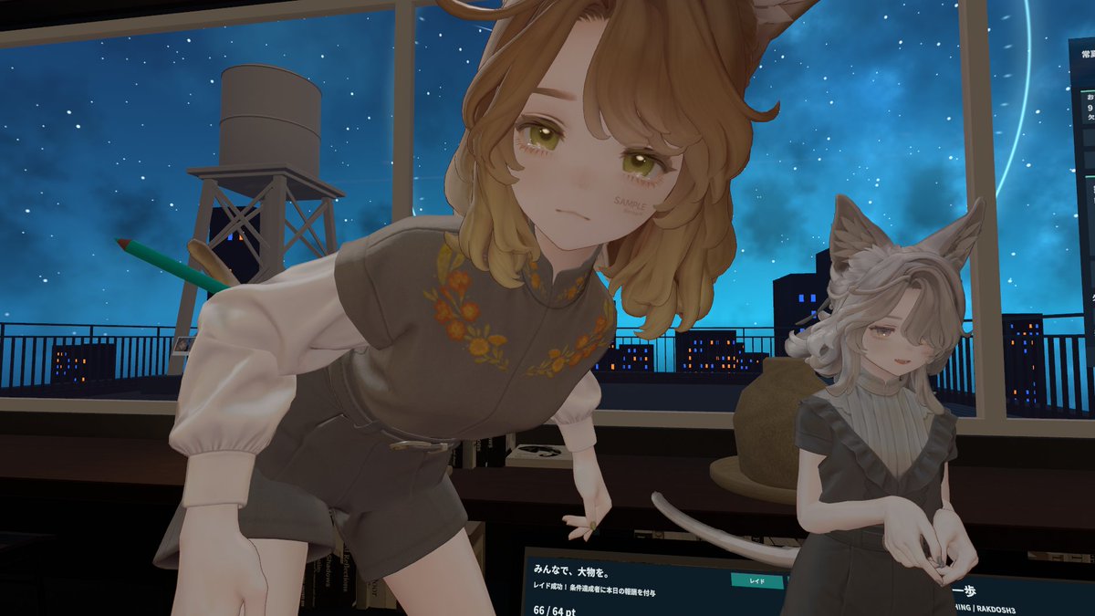 Kaina3D's tweet photo. 元気すぎマリシア達と遊んだ！！
#Marycia3D #VRChat https://t.co/ZScFEWATrM