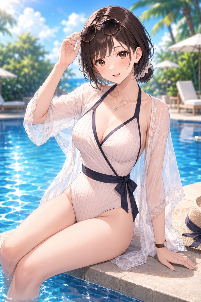 GONCL26's tweet photo. もう流石に水着の季節じゃないかと思いつつもアップせずにはいられない( ˘ω˘ )

#AIイラスト 
#AIart️️️️️️️️️️️️️️️️️️️️️️️️️️️️️️️️️️️️️️️️️️️️️️️️️️️ 
#うちのOLさん https://t.co/9GGRQPqV0i