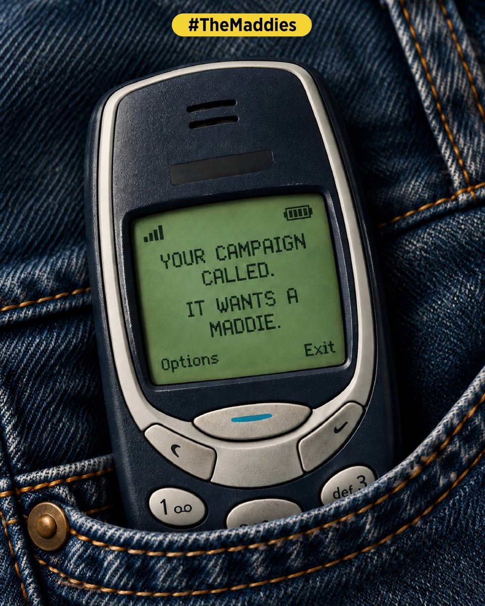 e4mtweets's tweet photo. Your campaign called. And it has one thing to say: it wants a Maddie.
From strategy and creativity to impact, #TheMaddies celebrates the work that goes beyond the scroll and makes a mark.
Think your campaign has what it takes?
Nominate Now : https://t.co/gMVu091Ee4
#Maddies2026 #MarketingAwards #AdvertisingAwards #MarketingExcellence #CreativeWork