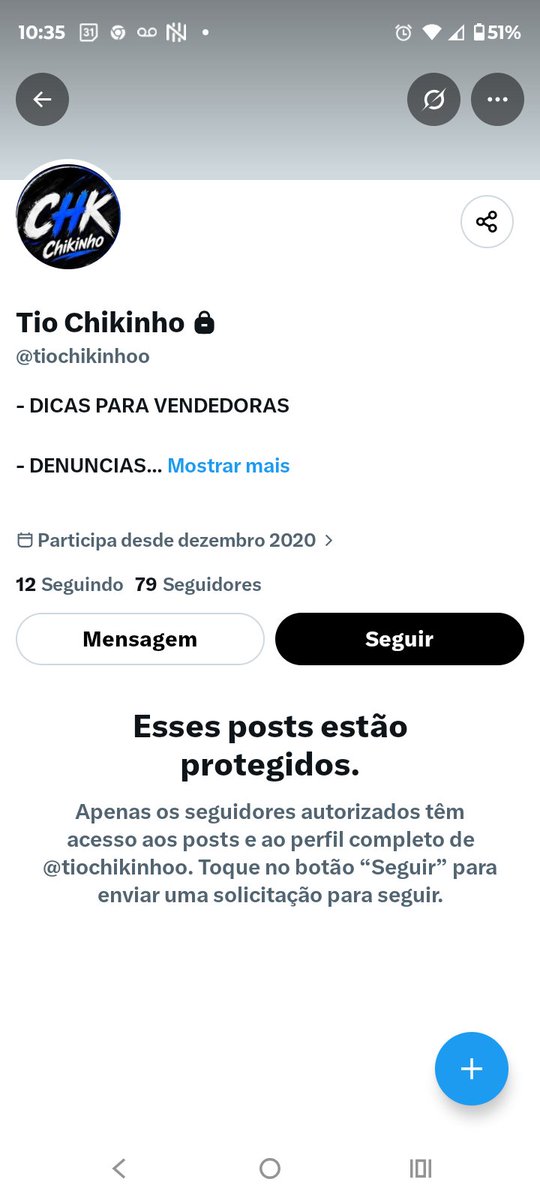 tiochikinho's tweet photo. Agora o safado das fotos Fakes fazendo fake da minha página
@tiochikinhoo 
Muito sem noção https://t.co/nUhYGP1CdO