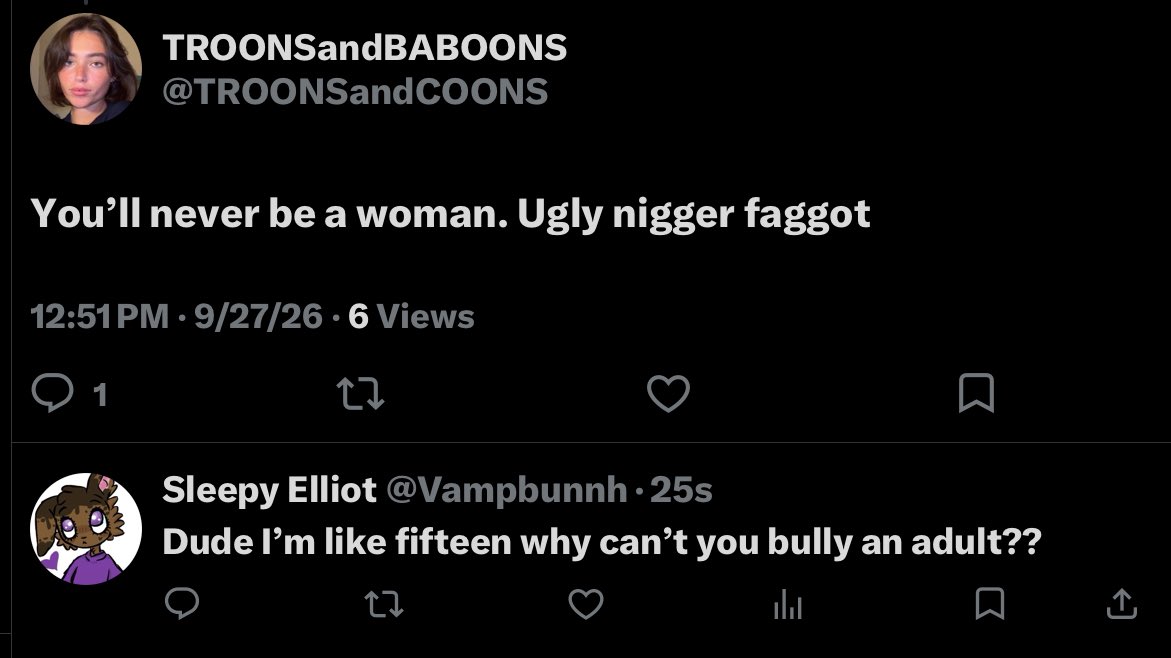Vampbunnh's tweet photo. Some people js need to go play genuinely. Like dude go play I’m a transman thank you for the support!! #transman #minor #goplay #jobless https://t.co/N1hNgyqBMz