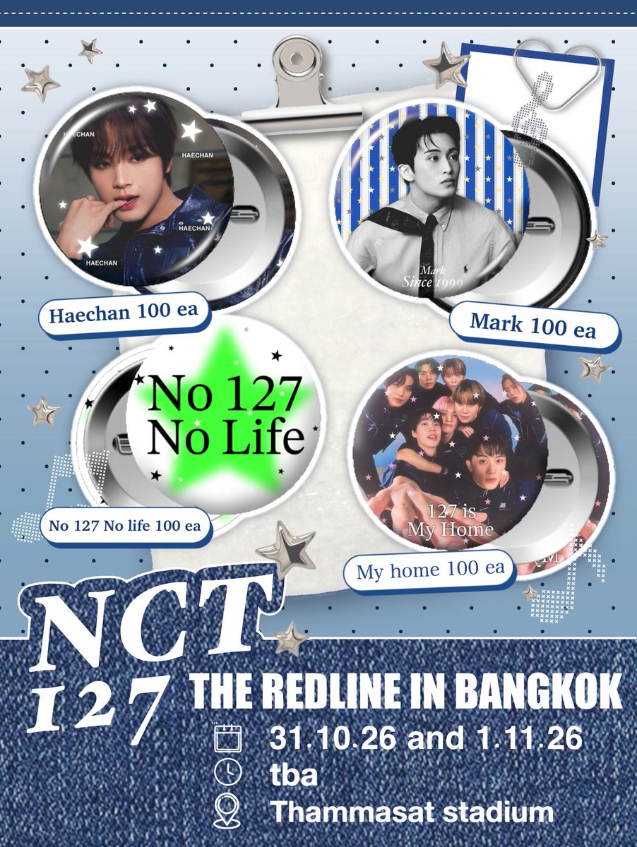 pcynnp's tweet photo. ₊˚ Give Away 🐯💚 ⊹⋆  
𝗡𝗖𝗧 𝟭𝟮𝟳 - 𝗧𝗛𝗘 𝗥𝗘𝗗𝗟𝗜𝗡𝗘‘ 𝗜𝗡 𝗕𝗔𝗡𝗚𝗞𝗢𝗞

• date : 31.10.26 and 1.11.26
• time : tba 
• location : Thammasat stadium

#THE_REDLINE_BANGKOK 
#NCT127_5TH_NEOCITY_BANGKOK_THE_REDLINE https://t.co/6CRGGge2Mp