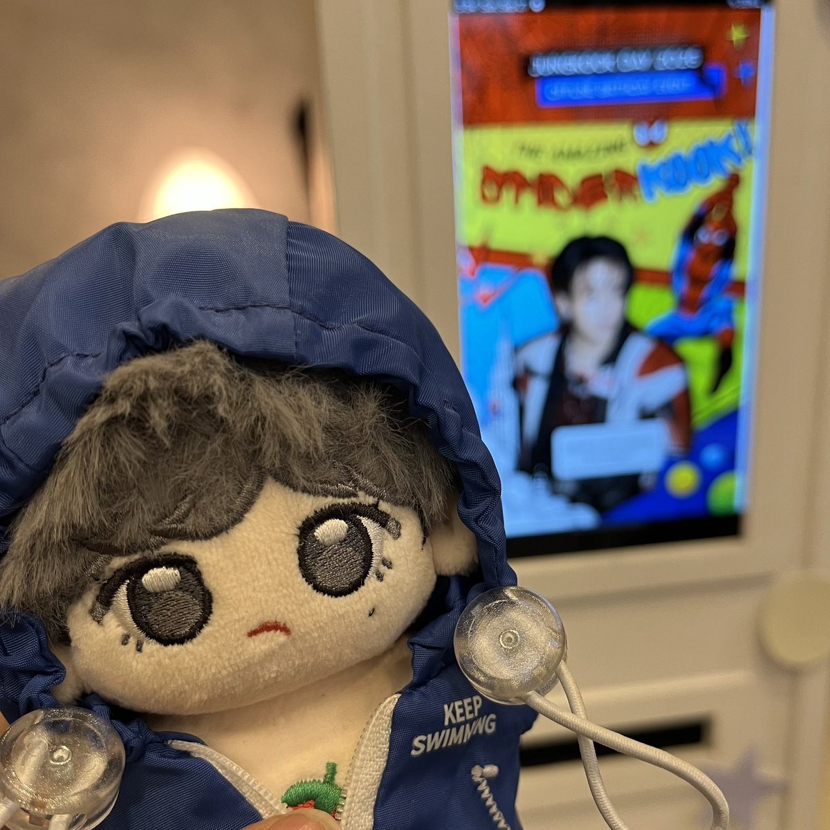 zeroclockth's tweet photo. had fun celebrating spidey koo day! ❤️‍🔥🕷️

#SPIDEYKOOK_YWH_CSE https://t.co/0GbTyBL7r6