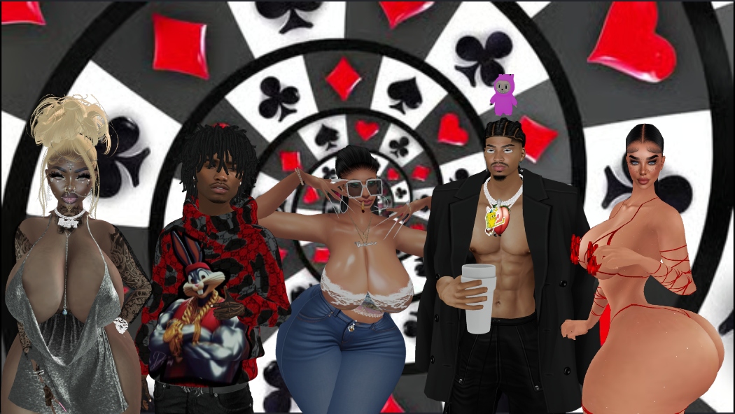 MaddHatterVUSL's tweet photo. Spreading some more squad love: @ThePinkVelvet1 @DarkSco67579291 @Taylorcoxxvu @ricoeli23 @XUY_IMVU Trapp @TheElfLife @backendcartier @irlnates1986 #houseofcardsporn #squadlove https://t.co/GuiW6e7HqW