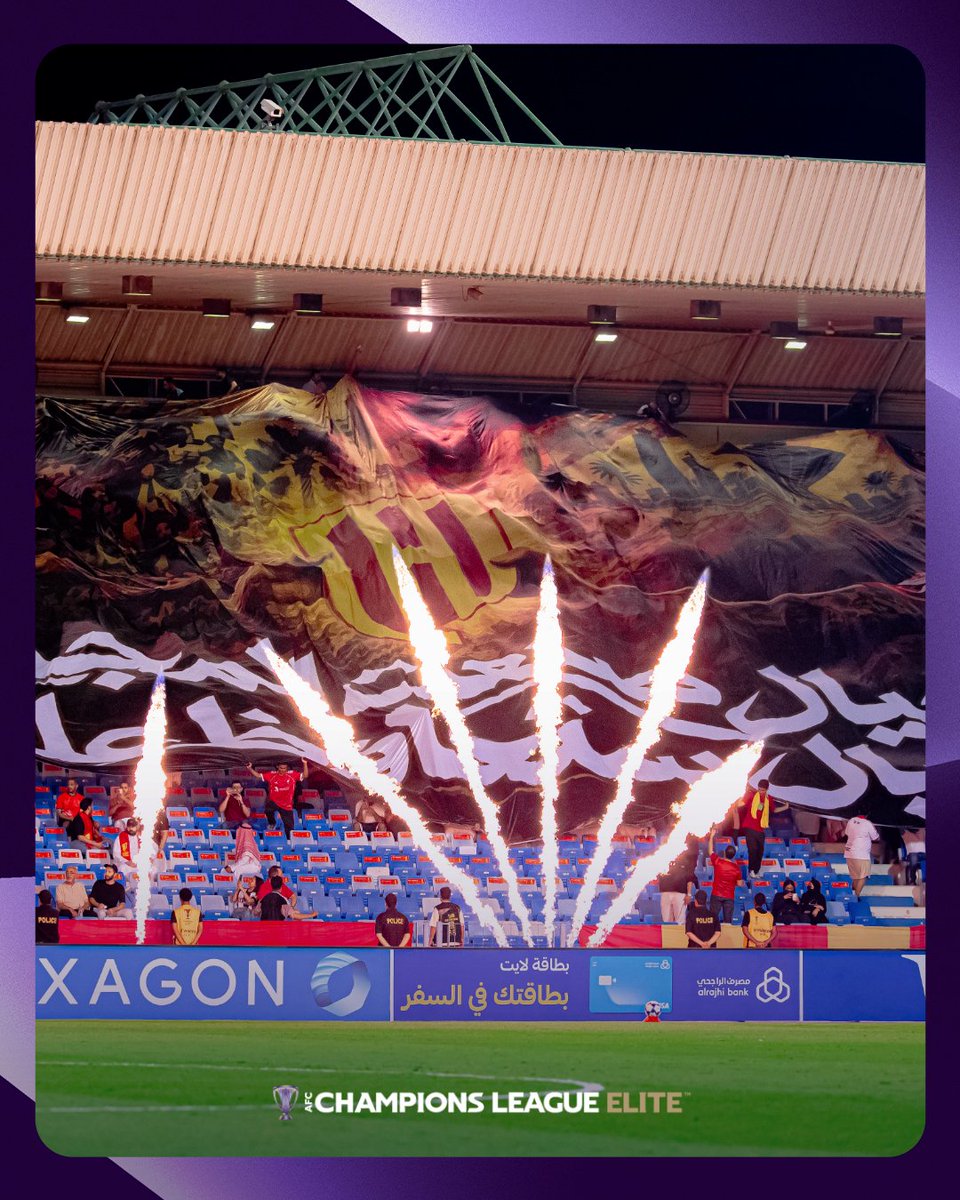 theAFCCL_ar's tweet photo. ما هو الجمهور الأفضل في الجولة الأولى؟ 🔝👀

#دوري_أبطال_آسيا_للنخبة https://t.co/xIYc21aHcK