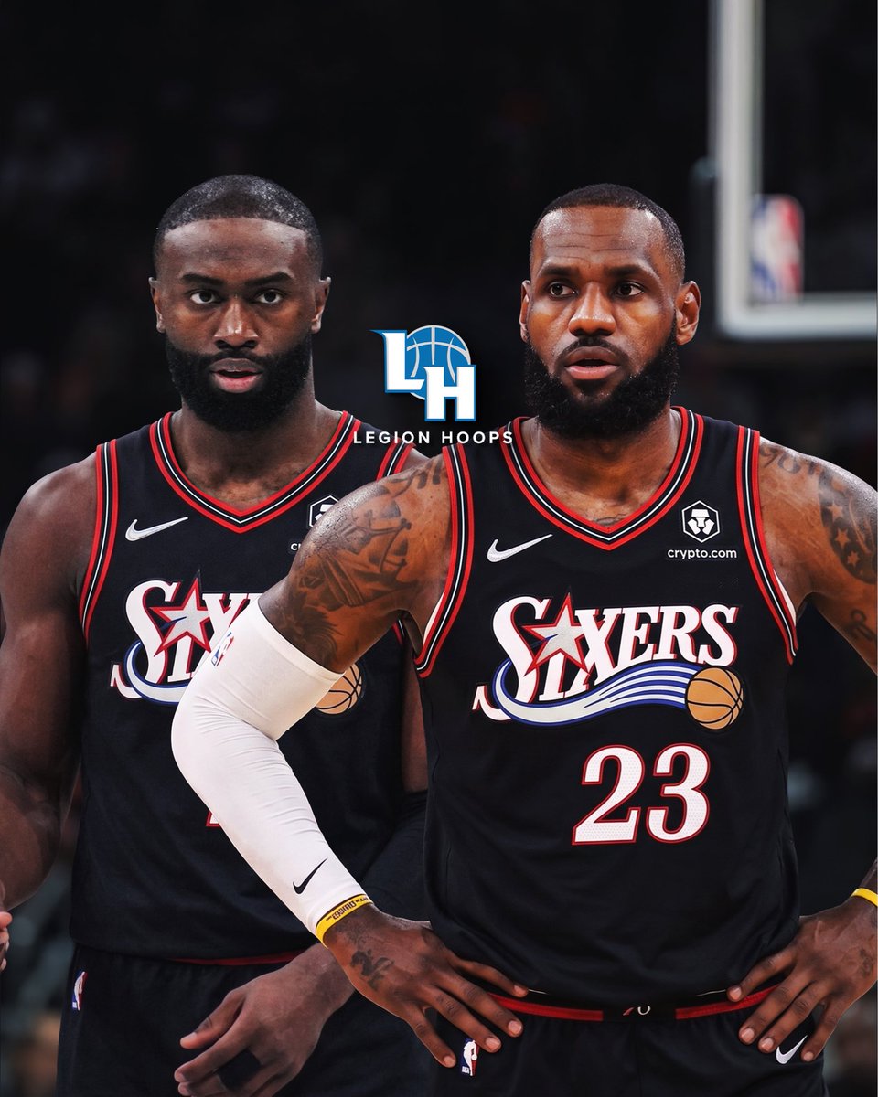 LegionHoops's tweet photo. The Sixers’ Allen Iverson era black throwback uniforms are set to return this season 🔥 (@76ers) https://t.co/AKdHFHaWlN
