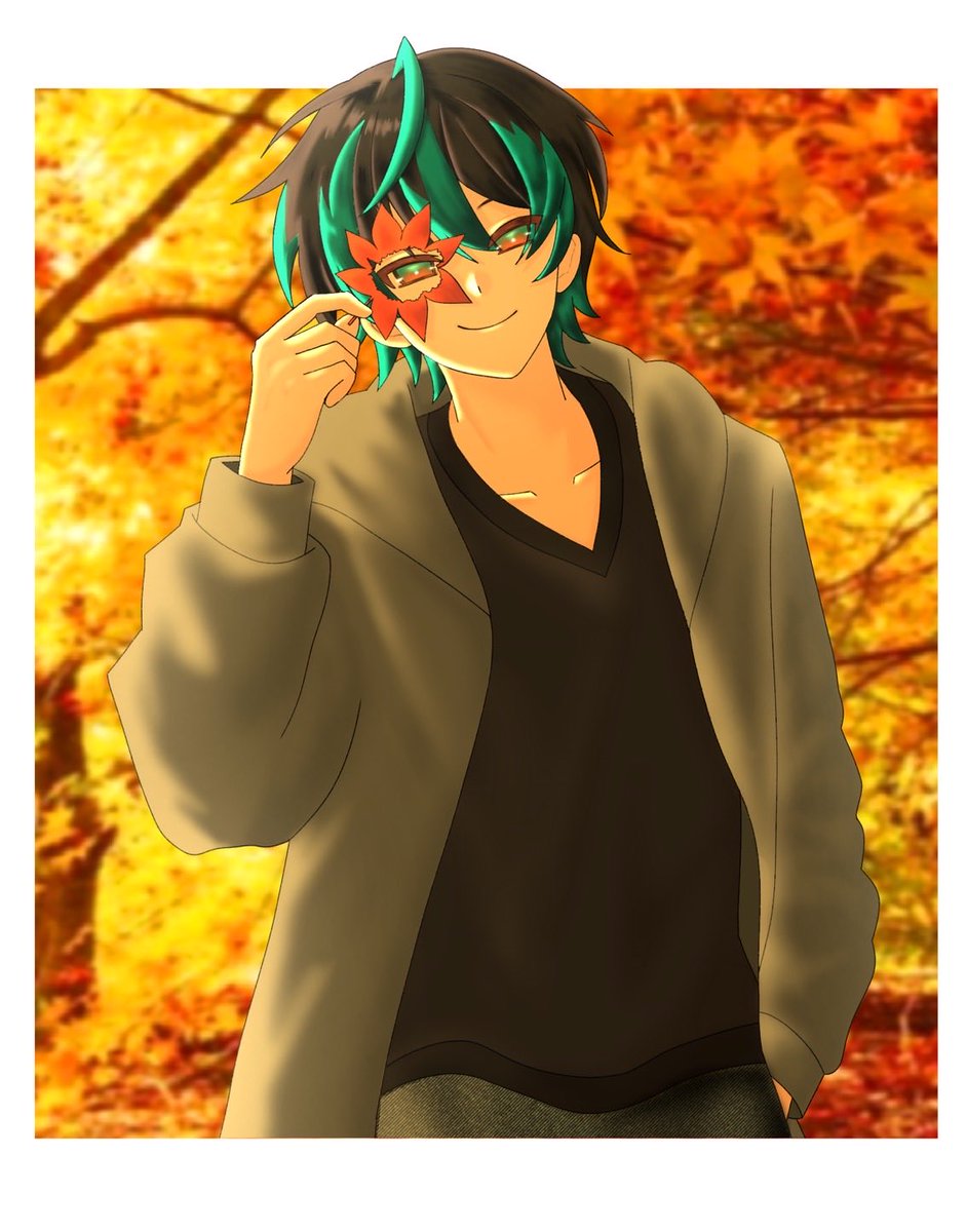 nanaka88s's tweet photo. 紅葉🍁
 #ね絵いろ  #絵れしく https://t.co/xesB3SyugK