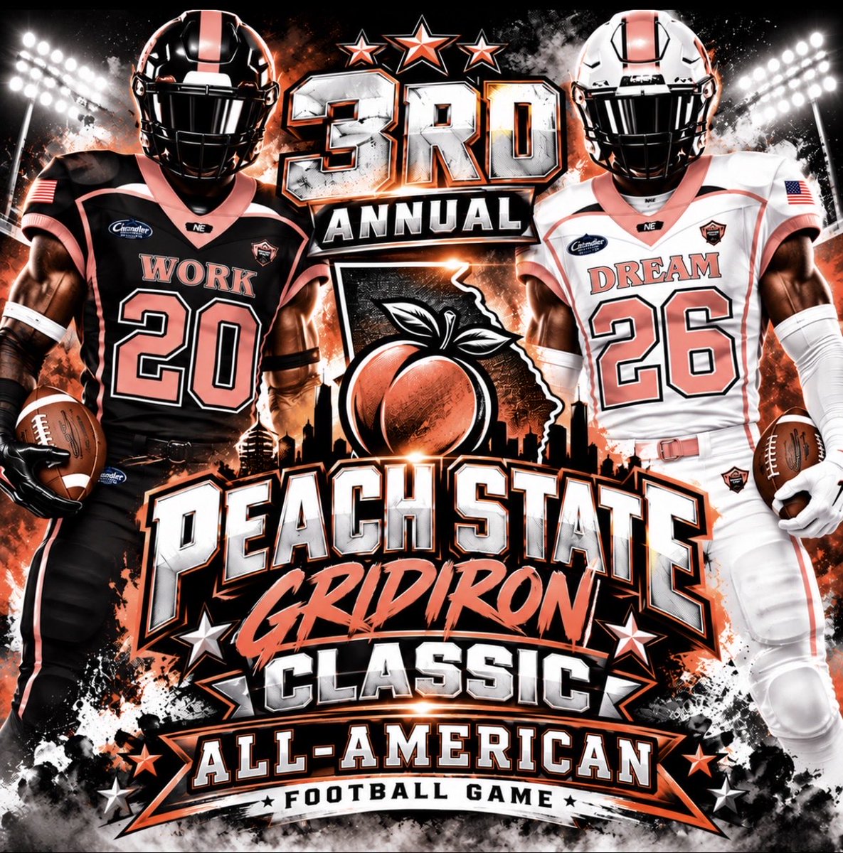 CoachDaniels06's tweet photo. Registration to play in the @PSGCAAGame closes October 31st.

Get Registered ASAP if you have received an invite. https://t.co/IsNCy8xXSu