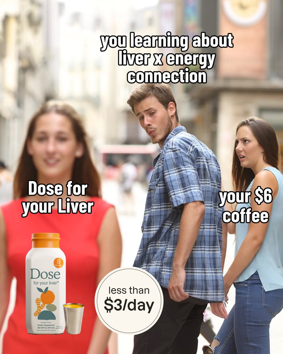 dosedaily_co's tweet photo. Tired, bloated, and sluggish? Support your liver with Dose.