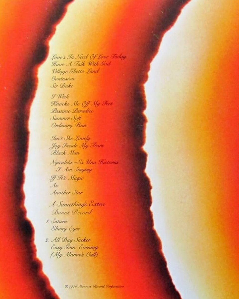 Genius's tweet photo. 50 years ago today, stevie wonder gave us 'songs in the key of life' 🎹✨

the album ended up winning four GRAMMYs including album of the year and debuted at no. 1 on the billboard 200, where it spent 14 weeks at the top

 “i wish,” “isn’t she lovely” and “as” all became classics from the project

50 years later, stevie is taking songs in the key of life back on the road with an anniversary tour kicking off october 13 in birmingham, england 🎶

what’s your favorite song from the album?