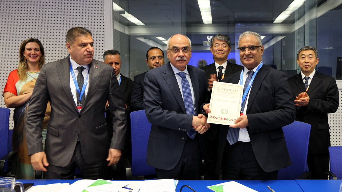 IAEATC's tweet photo. At #IAEAGC, national delegates gathered to coordinate activities under the @AFRAAfrica, @ARASIA_Org, @ARCALorg and RCA regional agreements. A separate meeting of European National Liaison Officers also offered a platform to review regional progress.

➡️ https://t.co/WPWTfnF3Qt https://t.co/rxNbAWdWOw