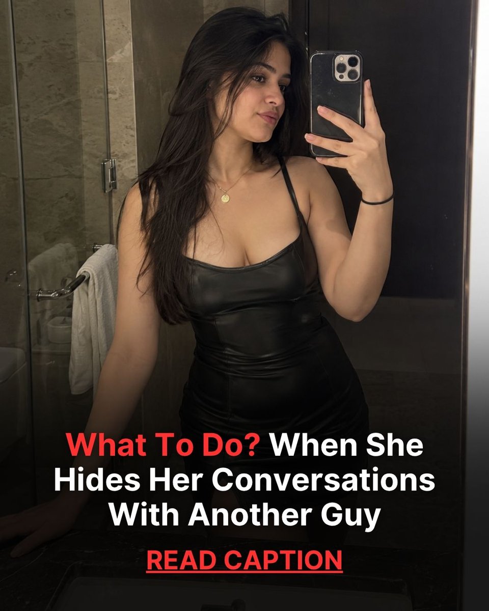 realdeepages's tweet photo. What To Do? When She Hides Her Conversations with Another Guy:
https://t.co/E39jnTyeby https://t.co/NxBIYeN84M