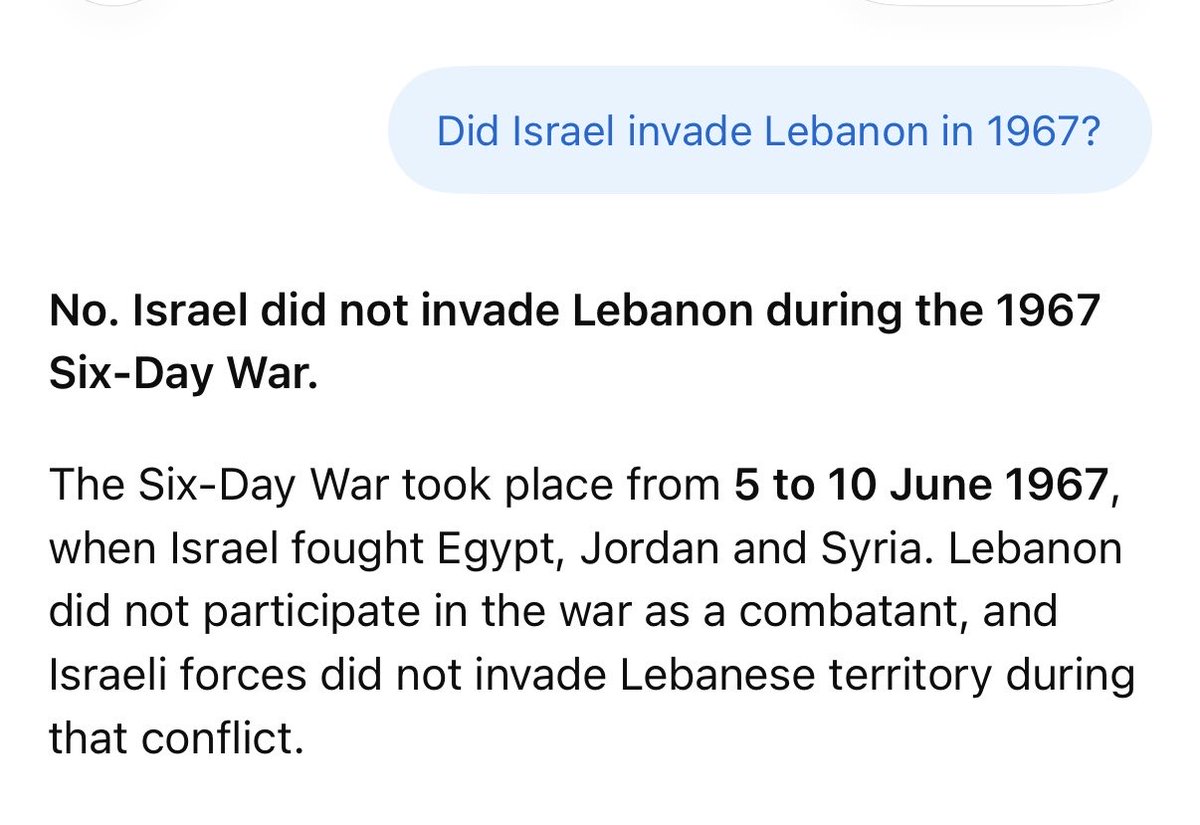 silversparrow6's tweet photo. @bagalyahassanm @Flowfy02 @Basstuur3 Either you’re willfully ignorant or deliberately lie through your nose. You are the one that should educate yourself. Go and read about operation litani and why Israel incurred into Lebanon. The same issue, you attack Israel, they retaliate and you start crying foul https://t.co/SCqDncBtLM