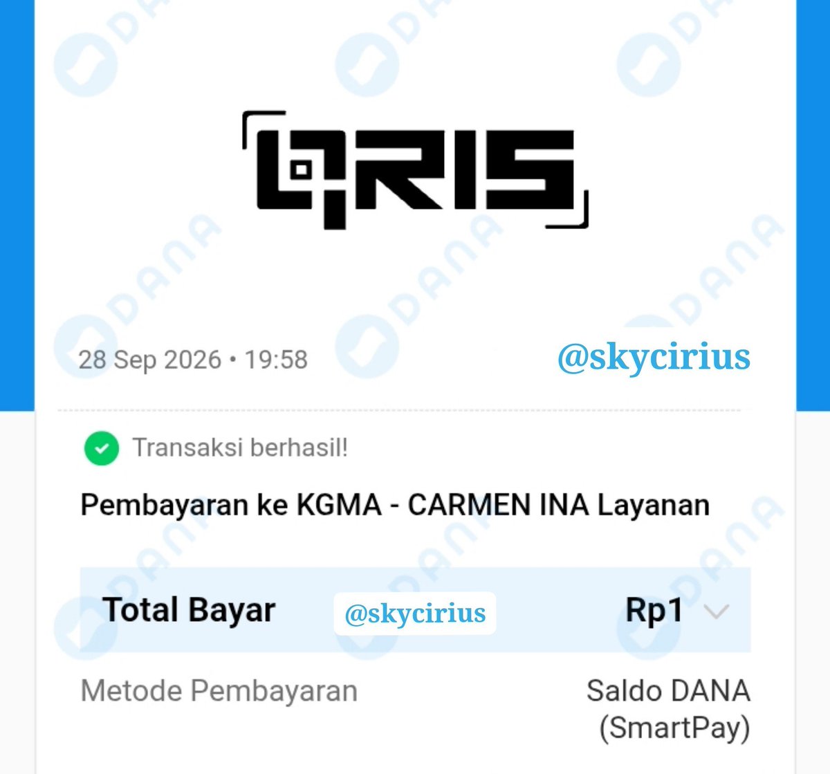 skycirius's tweet photo. DAY 1 💙

#DukungCarmen2026KGMA

The final round starts today! Let's begin our voting journey for CARMEN and give her all our support ✨🩷

🗓 Sept 28 - Oct 10, 23:59 KST
📍 Coogong App: https://t.co/IUPfuzNW3K

#CARMEN #카르멘 #カルメン #卡门 #คาร์เมน 
#Hearts2Hearts #하츠투하츠 https://t.co/ouxejWlP5l