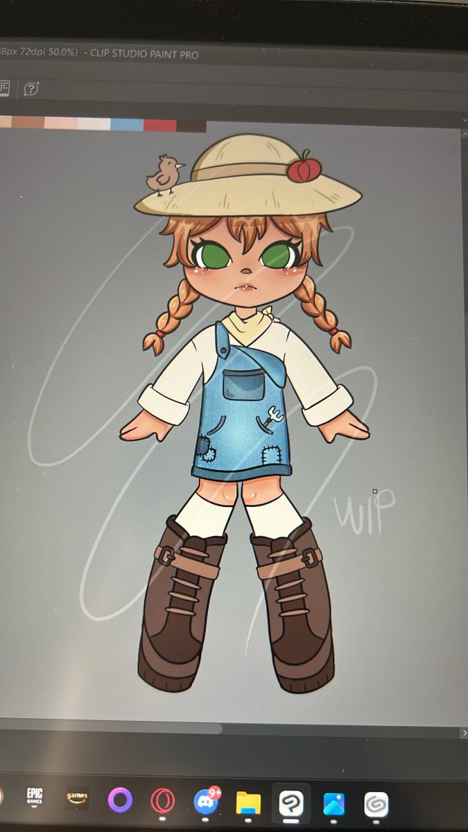 _karyart5's tweet photo. Wip for the VGen challenge :) https://t.co/0sgL5PHHNE