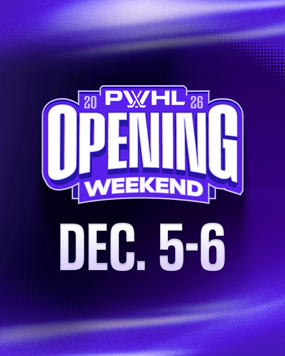 thepwhlofficial's tweet photo. TELL A FRIEND TO TELL A FRIEND, WE’RE BAAAACK 🚨

Season 4 of the PWHL kicks off with ALL 12 teams in action on Opening Weekend!

Learn more ➡️  https://t.co/GFqepIrFbf https://t.co/WT4wLTh5Cu