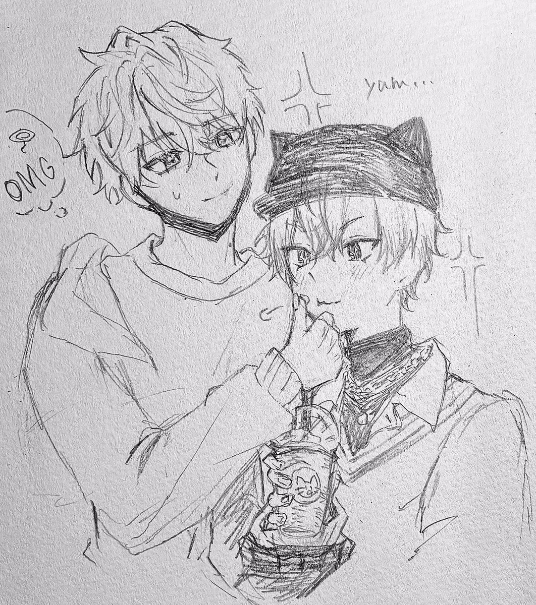 awaiwaaaaa's tweet photo. 捏造！
2人でフ��ッペ食べてる https://t.co/uuH6KLUgFx