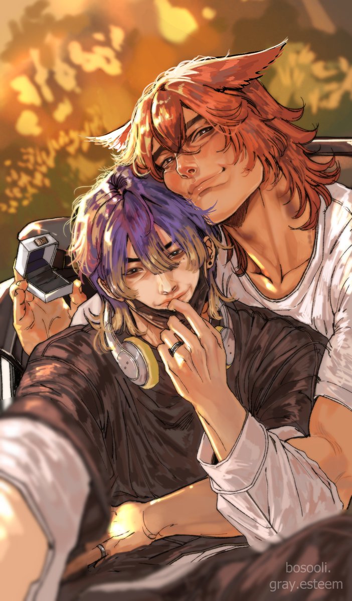 gray_esteem's tweet photo. oopsie daisy 
watch him steal your man
-
взял мужика в оборот
#heartsteel #settphel #sett #aphelios #fanart #art https://t.co/WlZWdTzSUt