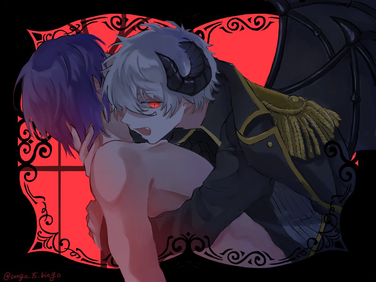 sango_35_bingo's tweet photo. 悪魔×人 ngro https://t.co/6wmFqIU1FS