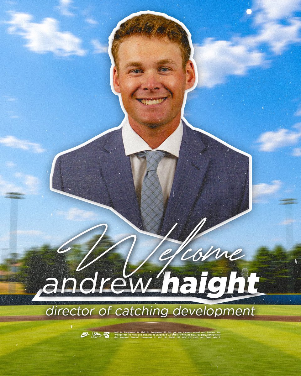 LongwoodBase's tweet photo. We are excited to have @TheAndrewHaight join our staff. Welcome to Longwood! 

#BeYou || #AKTIF https://t.co/YW1DKULI2P