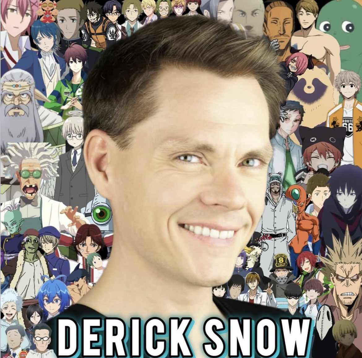 KleinTheKing97's tweet photo. Made a collage of voice actor; @theDerickSnow and his characters from anime!
#DerickSnow #voiceactor #anime #BlackClover #MyHeroAcademia #FireForce #OnePiece #ChainsawMan #WindBreaker #DragonBall #TrigunStampede #PrinceOfTennis https://t.co/tZWd3BIi5z