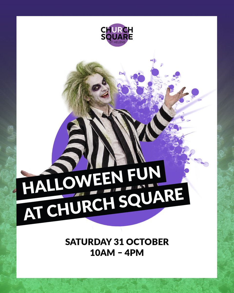 ChurchSquareSC's tweet photo. 🎃 Halloween Fun at Church Square!

Saturday 31st October is going to be absolutely spooktacular! 🙌✨
Join us from 10am to 4pm for a day packed with Halloween fun!
Follow the trail around the centre to get sweet treats, make your own trick or treat bag and meet Spike! https://t.co/G8WjtD1txg