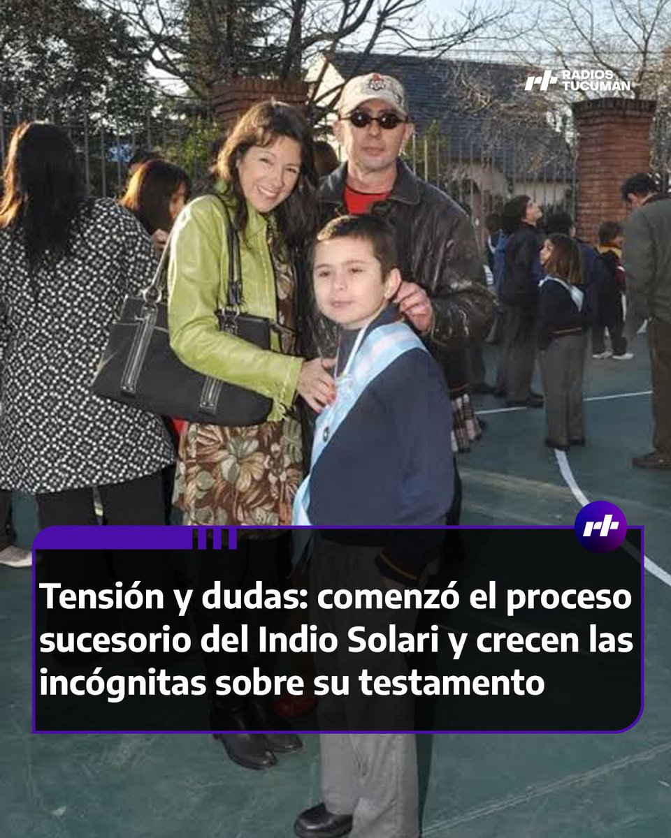 radiostucumanok's tweet photo. ATENCIÓN 💣 Comenzó el proceso sucesorio del Indio Solari y se abrieron fuertes dudas sobre su testamento. La distribución del patrimonio y los derechos de autor generan incertidumbre en la escena del rock nacional 💥
#IndioSolari #Noticias https://t.co/hHsUpH0WHg