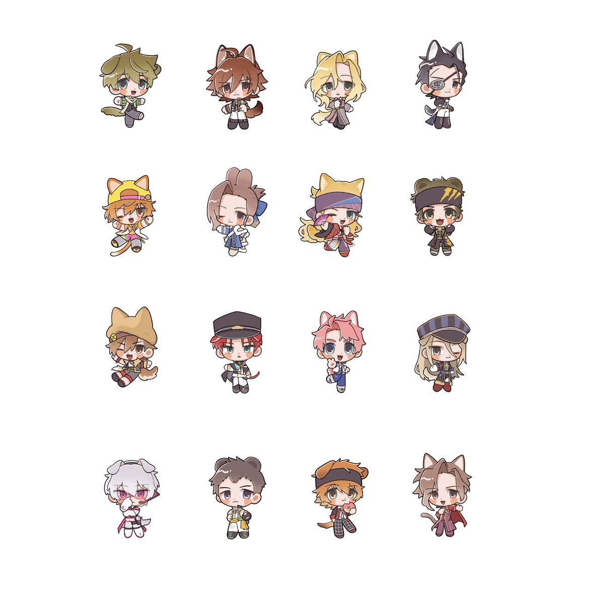 deka_dog_'s tweet photo. 各ユニの好きだったり気になったりしているドルたち描いた🐾 https://t.co/wwbmC9kM2c