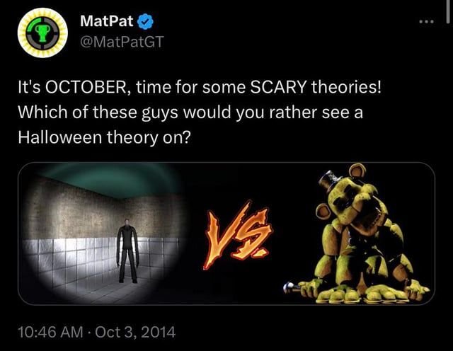 JawsClawsPaws's tweet photo. Fnaf and Slenderman appearing together https://t.co/pgkaBt1uLv