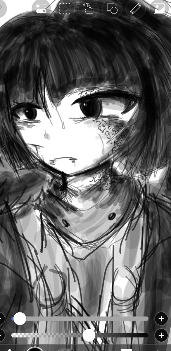 iiikkka_san's tweet photo. 経過、描いてる暇がなさすぎる https://t.co/DyLd54zs89