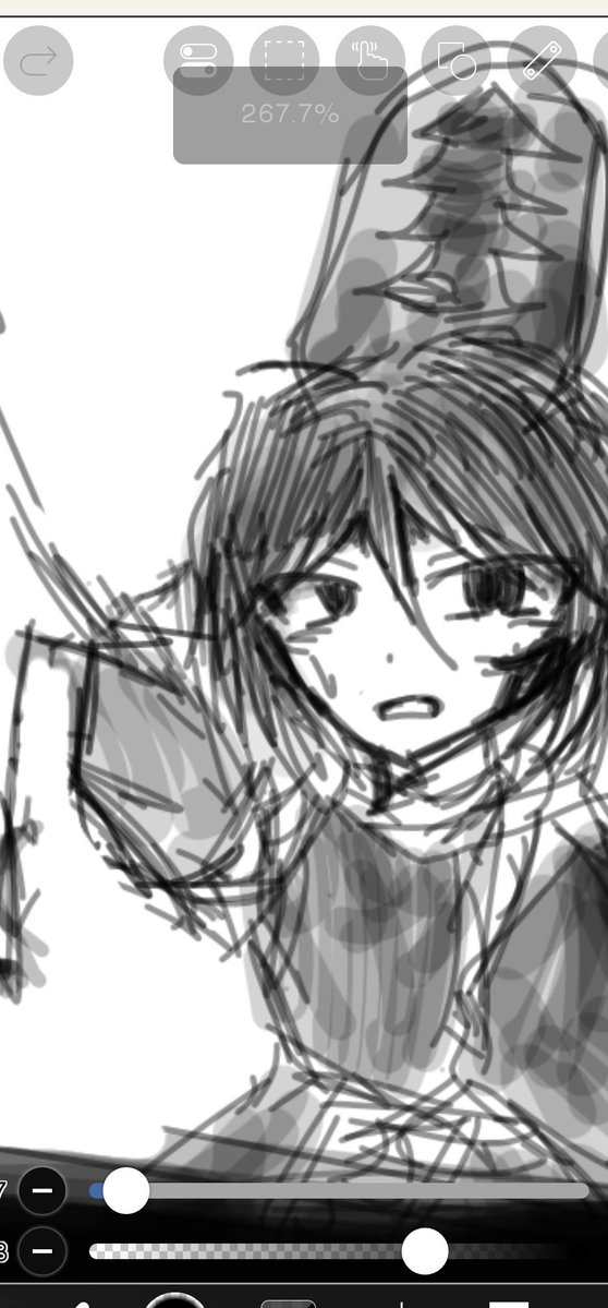 iiikkka_san's tweet photo. 経過、描いてる暇がなさすぎる https://t.co/DyLd54zs89