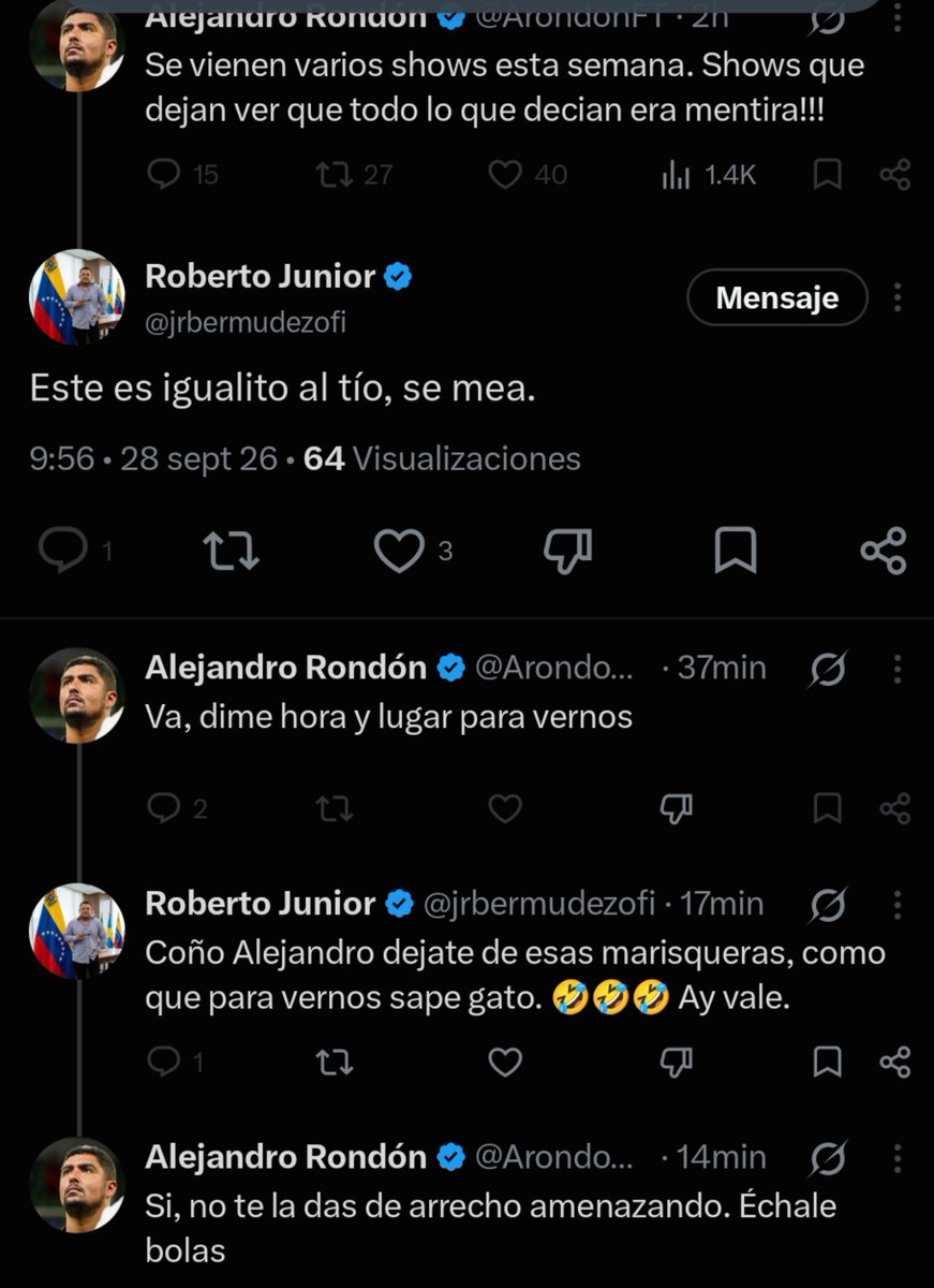 PapuyoVzla's tweet photo. Coño @jrbermudezofi mira que esa @ArondonFT ofrece coñazos pero con la culopeta 

QUEMAMENTAAAAAHHH https://t.co/iIVxXqOHKm