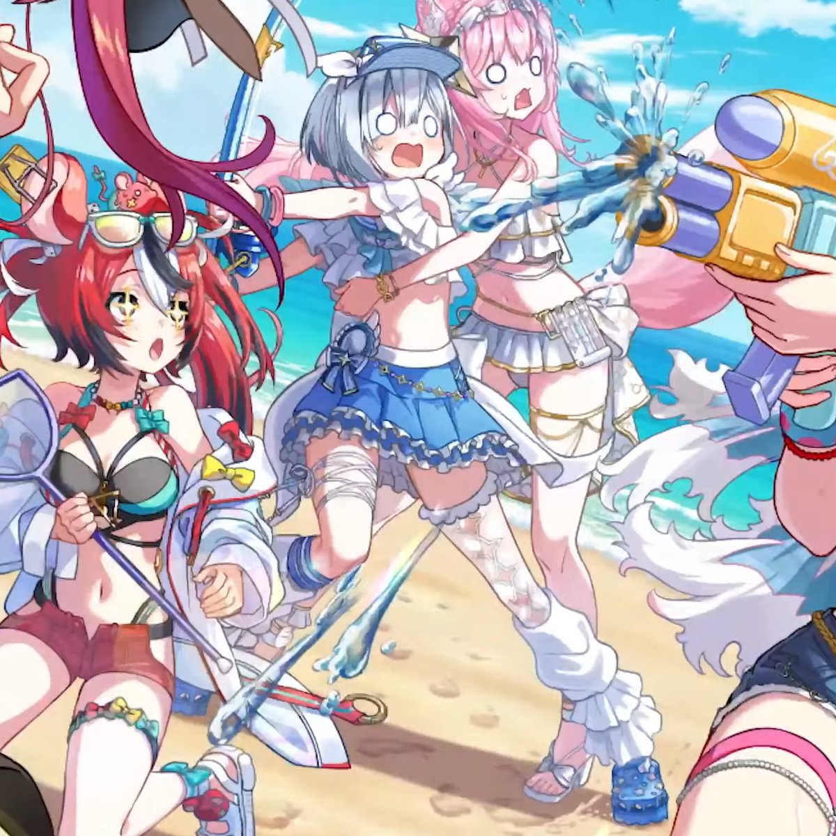 officialusodan's tweet photo. ホロドリたそ水着誰か描いてほしい・・・ https://t.co/Trj0RHQ0lp