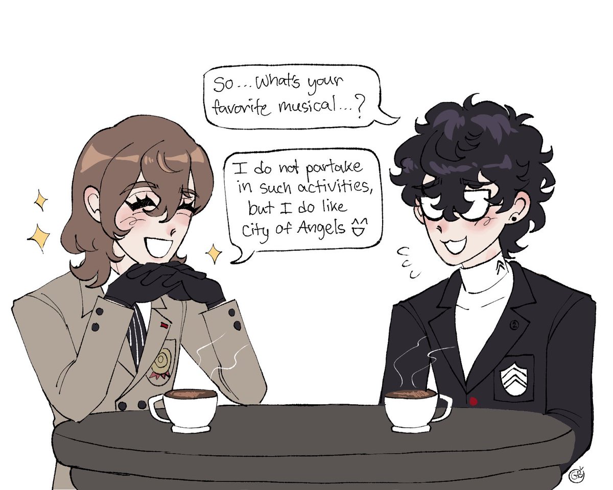 Gingerbelley's tweet photo. Canon shuake except ren STILL talks about musical theater https://t.co/bBJWXMRmMk