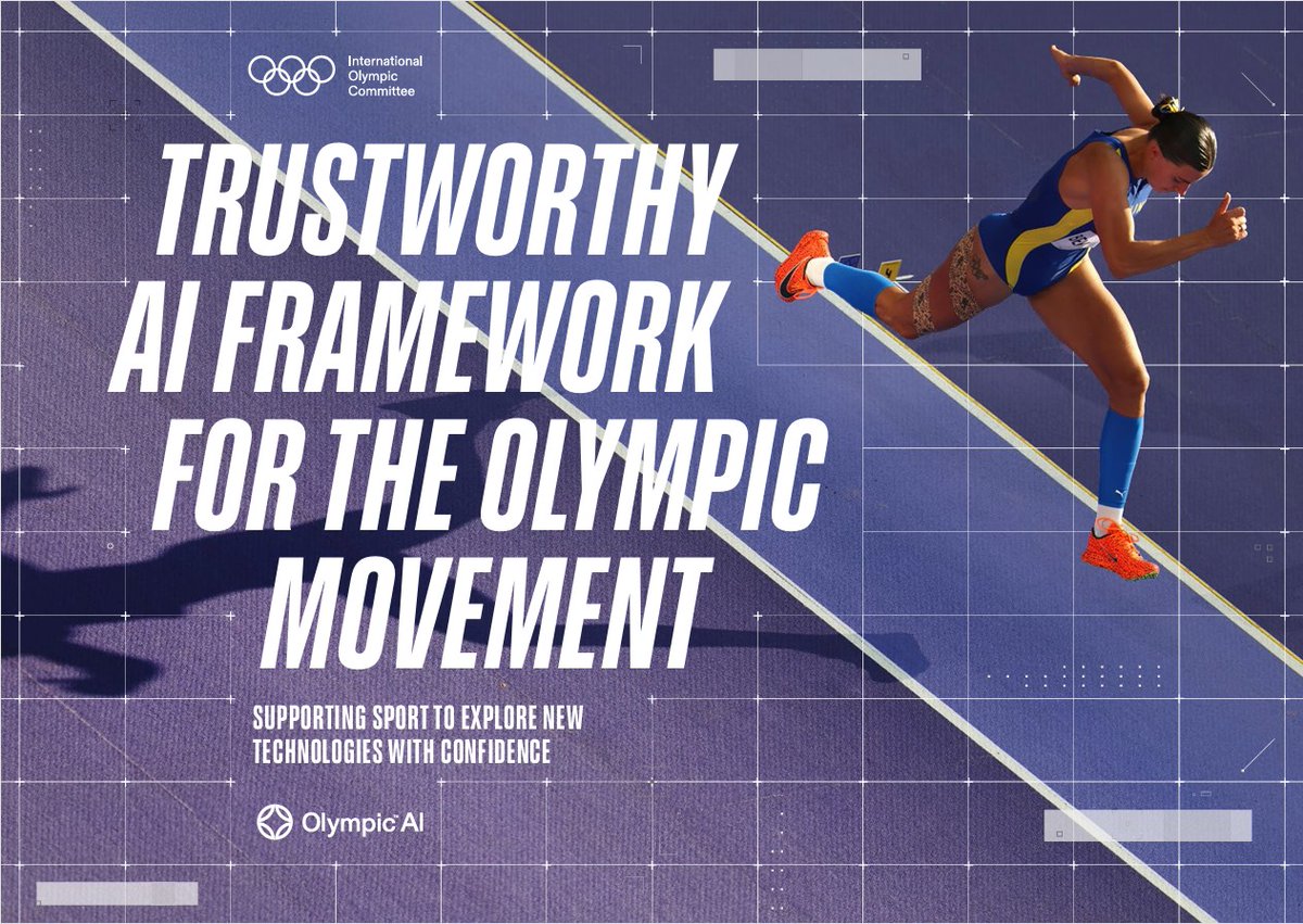 ChKlaue's tweet photo. 📌 IOC launches Trustworthy AI Framework to support responsible innovation across the Olympic Movement

🔹 The Framework provides practical principles and tools that organisations can use when developing or using AI systems.

🔹 The Seven Trustworthy AI Principles cover areas including safeguarding, data protection, reliability, transparency, accountability, fairness and sustainability.

🔹 A practical Trustworthy AI Checklist helps organisations assess risk, embed safeguards and identify actions to strengthen the responsible use of AI.

🔹 Developed with the support of Digital Transformation Consulting Partner Deloitte, the Framework was shaped through engagement with more than 200 leaders from across the Olympic Movement.

📎 https://t.co/t0c9Sck8sP
