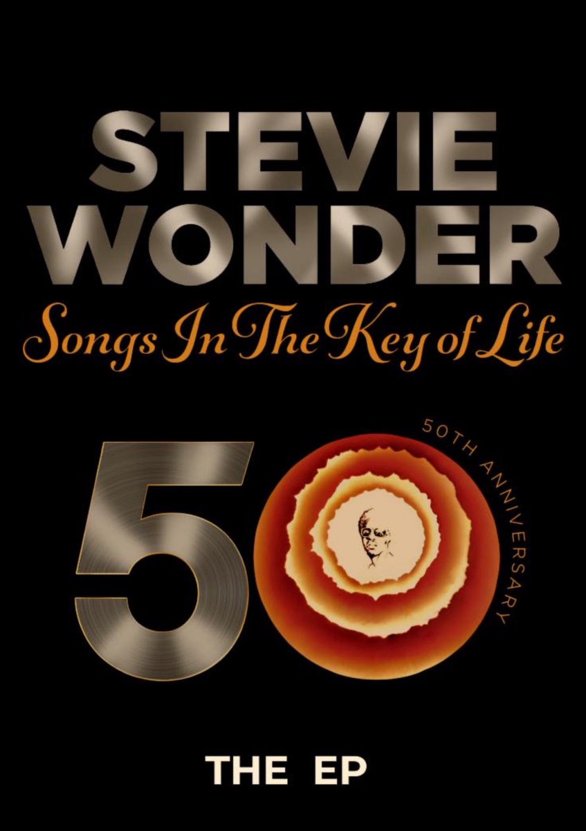 nfr_podcast's tweet photo. STEVIE WONDER 🚨

SONGS IN THE KEY OF LIFE 💿
(50TH ANNIVERSARY EP)

OUT NOW.

Tracks the original album era:
• It’s Easier 
• I’m Into Livin’
• My Life Story Of Love
• I Can See The Sun In Late December https://t.co/u3gOaIew2c