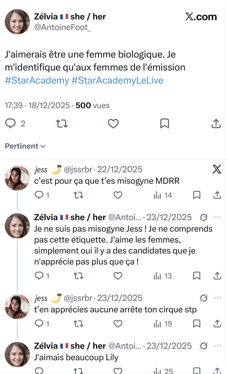 jadecln1's tweet photo. @AntoineFoot_ 184 likes alors que AntoineFoot_ est un gros troll ou alors un vieux mec obsédé par Anouk… les personnes qui likent ça vous êtes des demeurés ou quoi ? https://t.co/r5qB5N9uUt