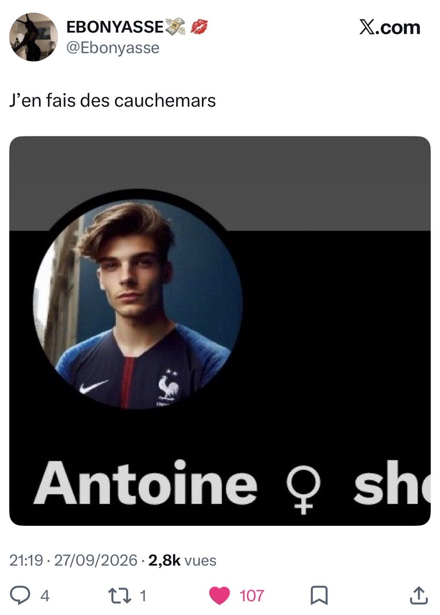 jadecln1's tweet photo. @AntoineFoot_ 184 likes alors que AntoineFoot_ est un gros troll ou alors un vieux mec obsédé par Anouk… les personnes qui likent ça vous êtes des demeurés ou quoi ? https://t.co/r5qB5N9uUt