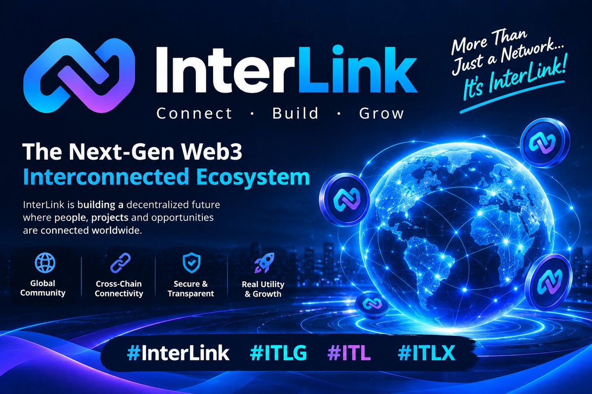vokto807's tweet photo. The next wave of Web3 is about CONNECTION. 🔥
InterLink is bringing communities and opportunities closer together.
🌐 The future is being connected.
#InterLink #ITLG #ITL #ITLX https://t.co/cE54mNOAcT