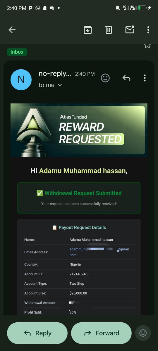 khaleefeer's tweet photo. Milestone achieved after a tough journey. 💪📈

Just requested my payout from @AtlasFunded. 💰
Looking forward to a smooth and timely processing. 🤝

@PipsCabal @LAntonioAF @darik_k12 https://t.co/CPPMWC6P6l
