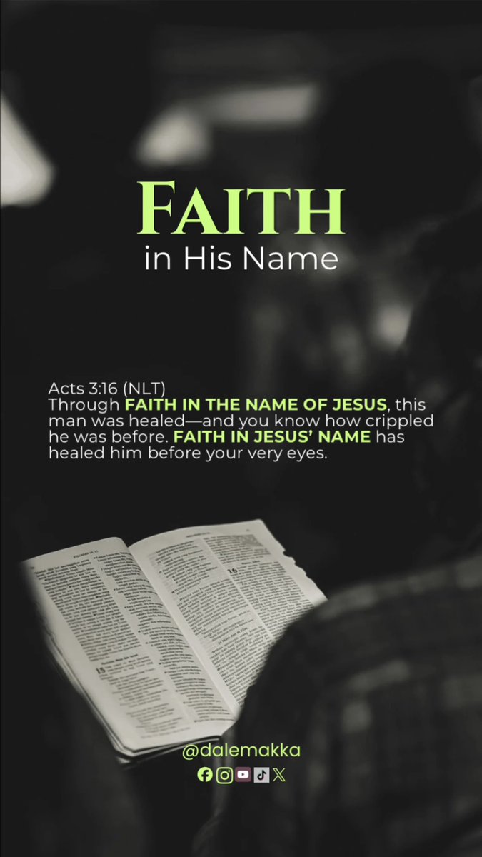 dalemakka's tweet photo. Faith in His Name

#Faith #Challenge #motivation #Name #christiantiktok #Inspiration #Teaching #FaithinGod #HaveFaith #Jesus 

https://t.co/GIqLTJpJNn https://t.co/ubYGSK5rn5