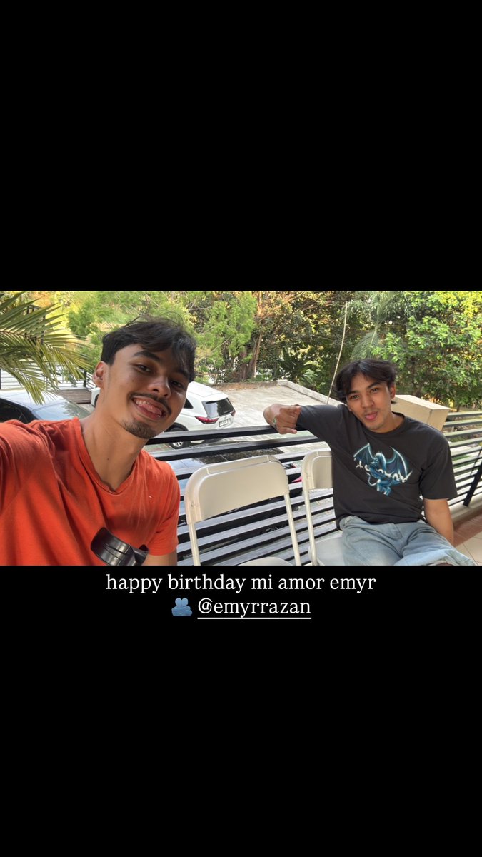 1114files's tweet photo. ୨୧ Instagram Story Update

hbd emyrrrr🥳

credit : fattsyach https://t.co/SFXaO5VAy4